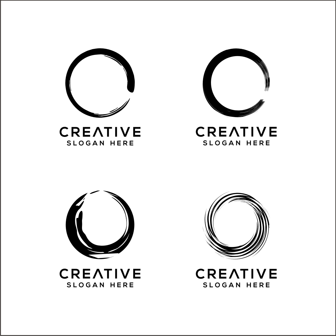 Zen Logo Branding Design Set main cover