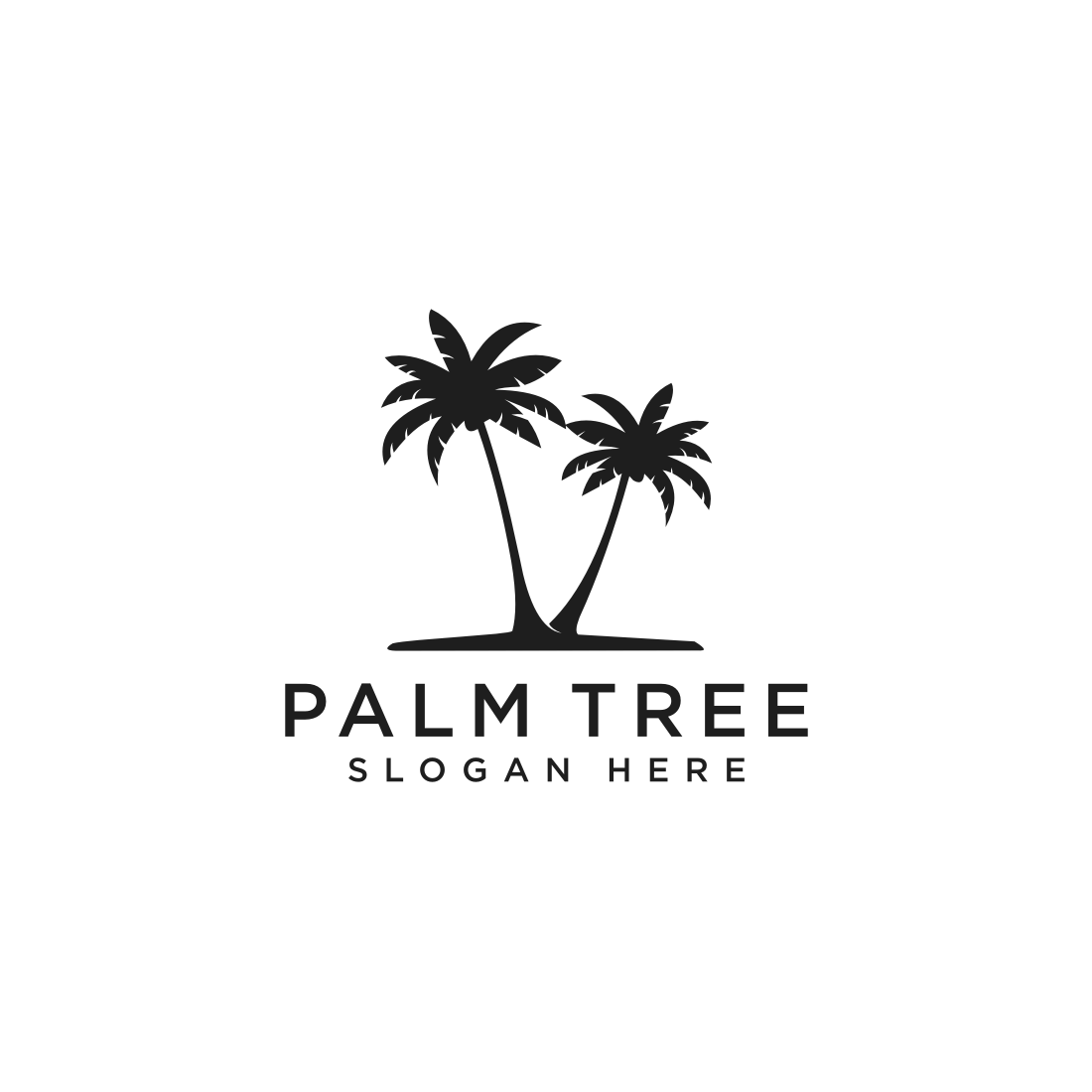 Palm Tree Logo Design Vector Masterbundles