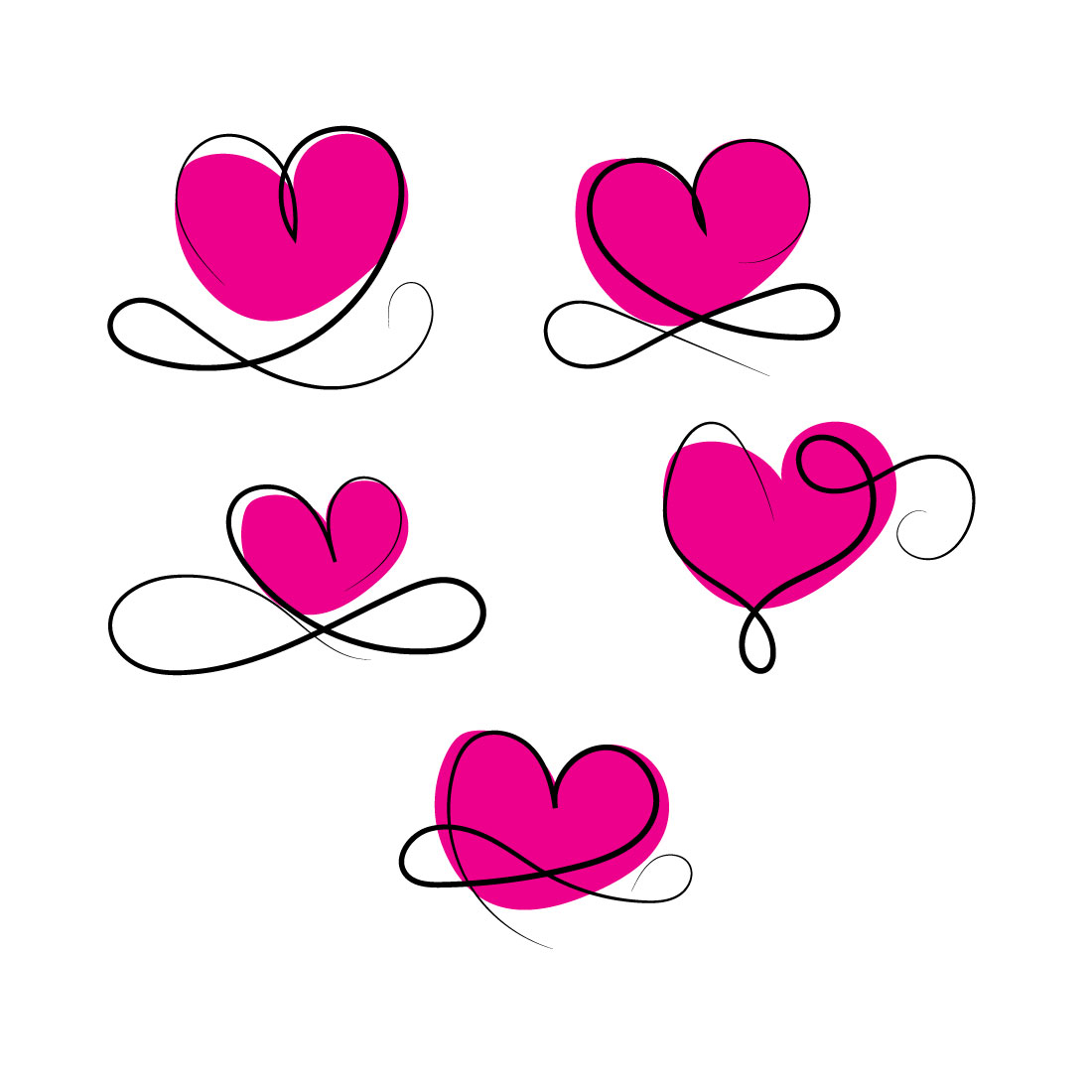 Love Ornament SVG Bundle main cover