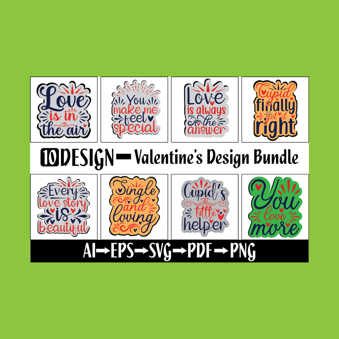 Valentine's Design Bundle.