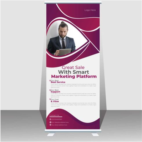 Corporate Business Roll Up Banner main cover