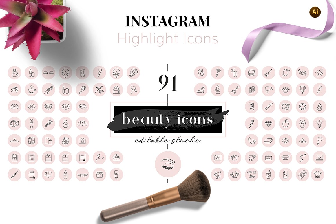 91 beauty icons for instagram 923