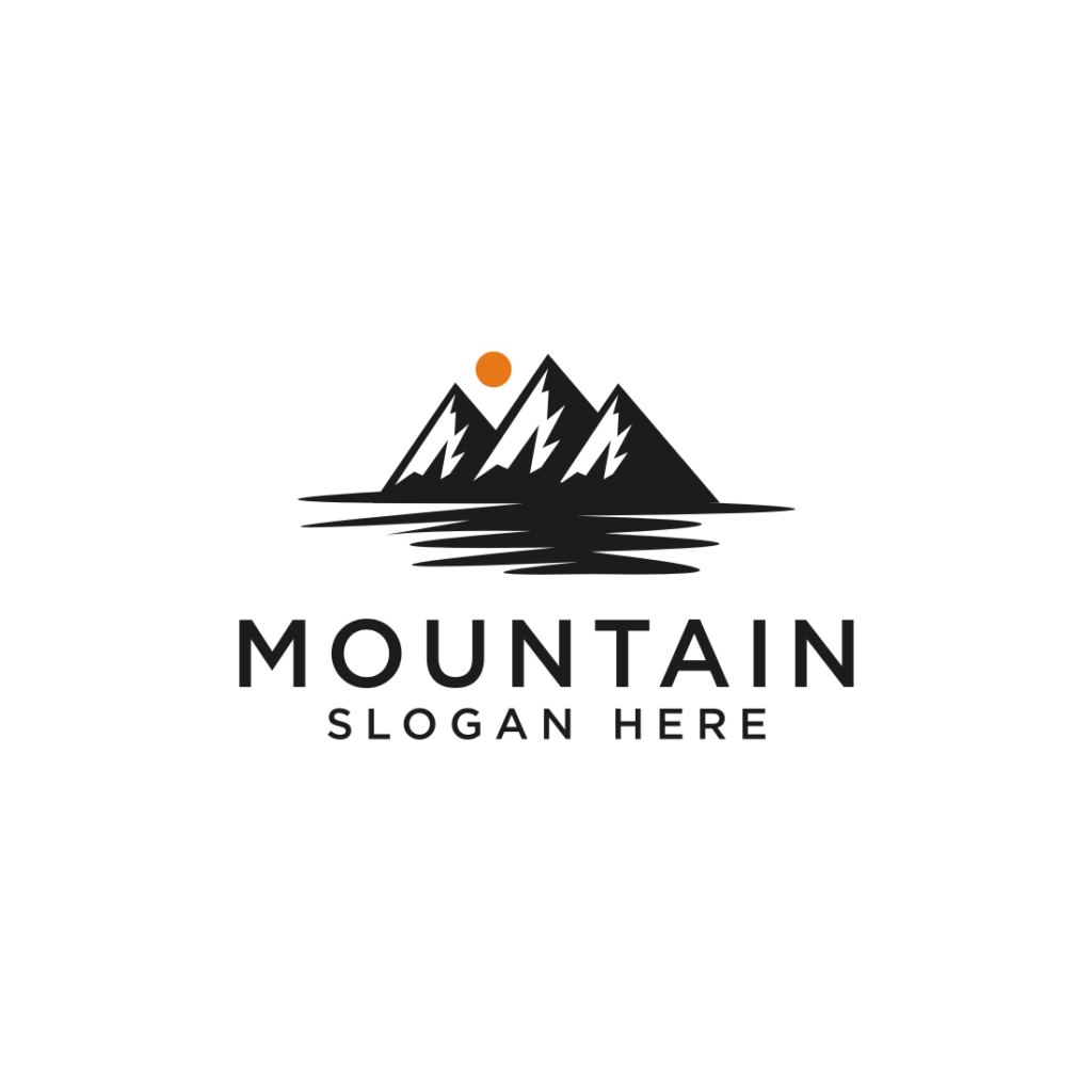 Mountain Logo Design Vector 