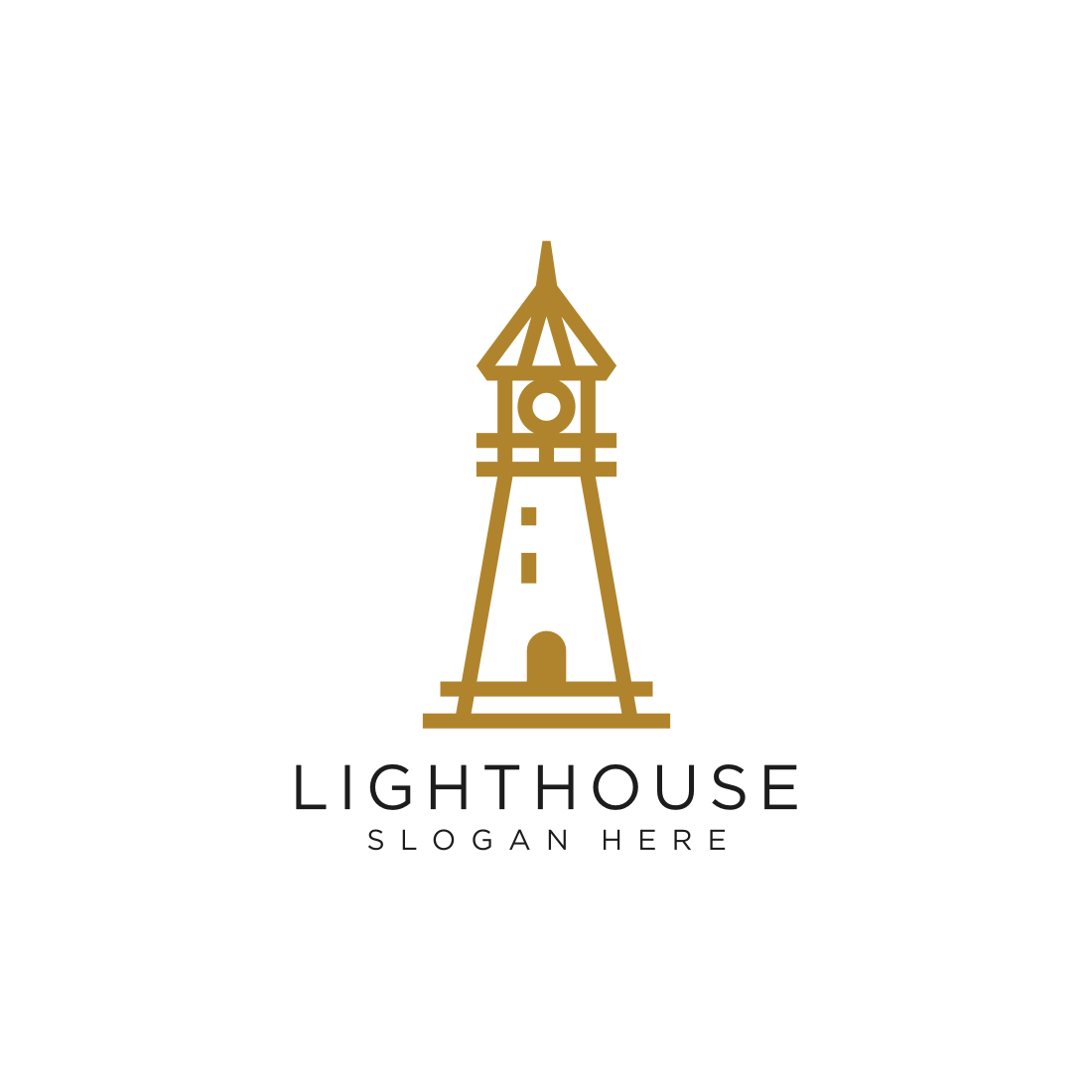 Lighthouse logo design by Israfil Shawn on Dribbble