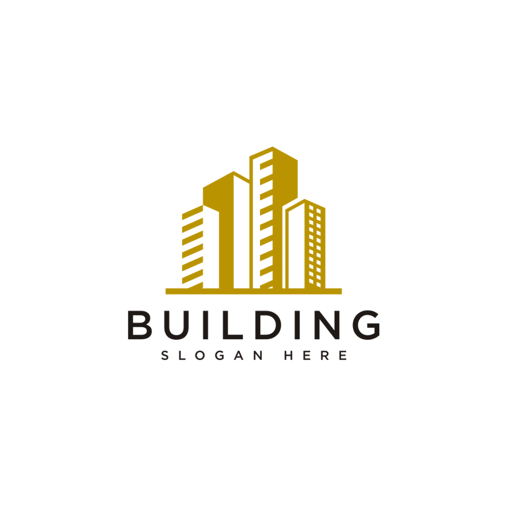 building logo design vector | MasterBundles