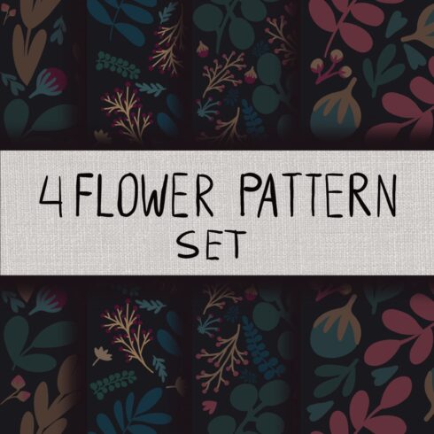 Flower Pattern Set Design cover image.