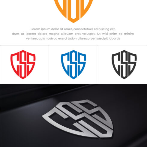Logo CSS Design Lettering - MasterBundles
