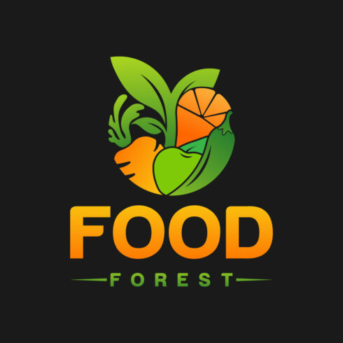 FoodForest Logo Design Concept main cover