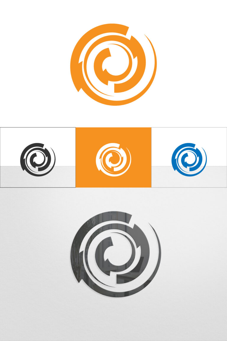 Energy Circle Logo Design - MasterBundles