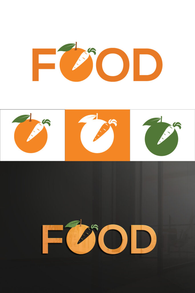 Food Fruit Logo Design - MasterBundles