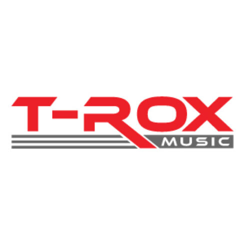 T-Rox Music Logo Design main cover