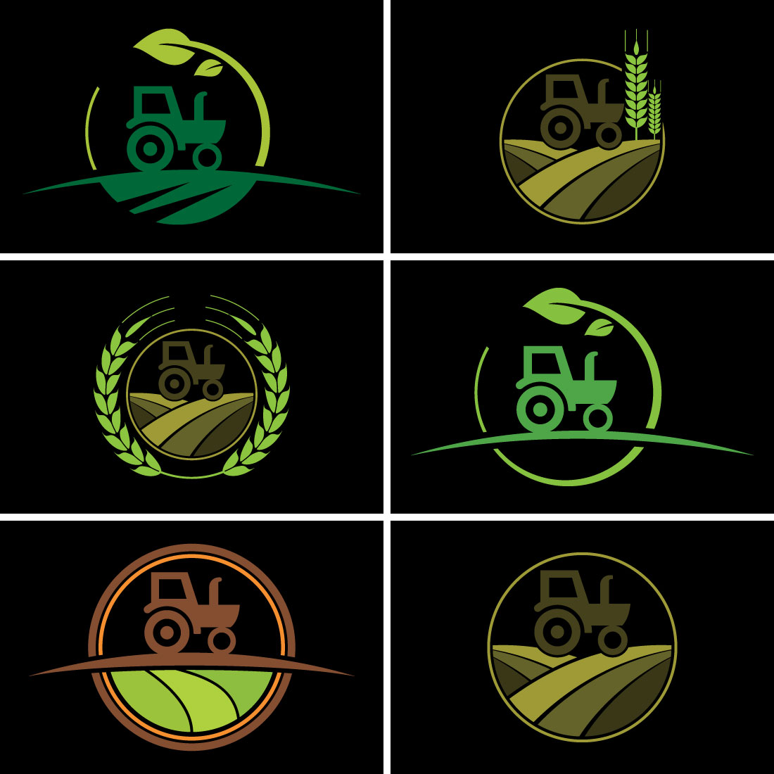 Farm Tractor vector illustration, perfect for Equipment Rental Company and Farm  logo design Stock Vector | Adobe Stock