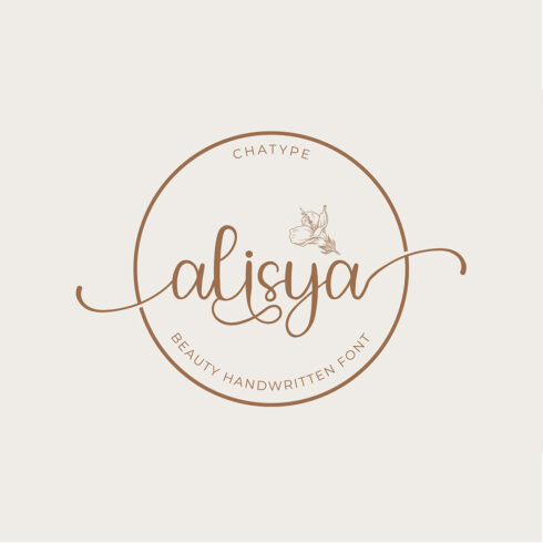 Gorgeous Alisya font cover