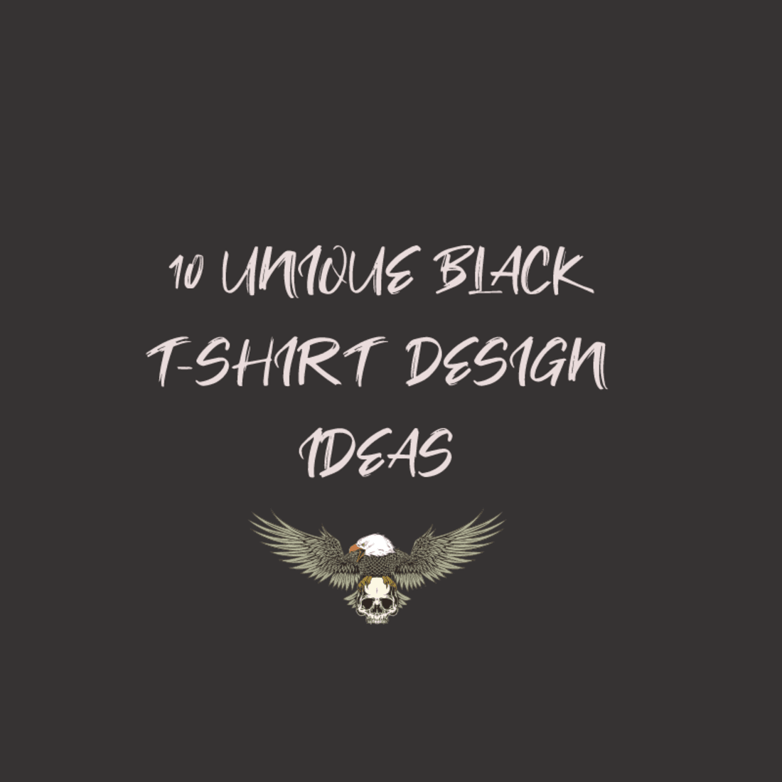 10 Unique Black T-Shirt Design Ideas main cover