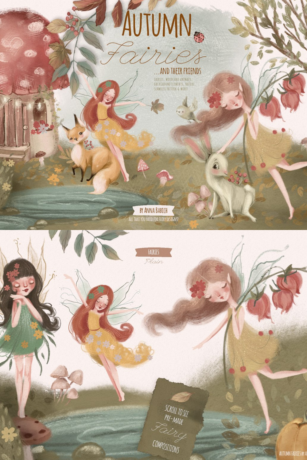 Autumn Fairies - Pinterest.