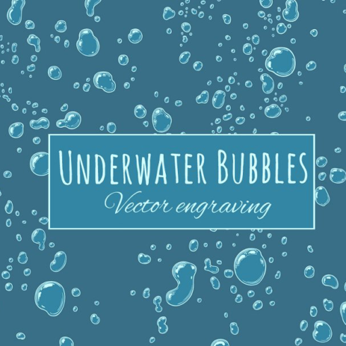 Background underwater bubbles main image preview.