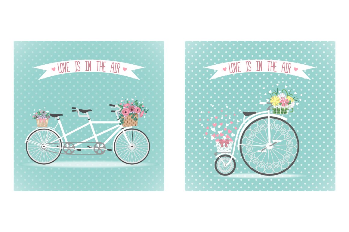 Bicycle Set cute preview.
