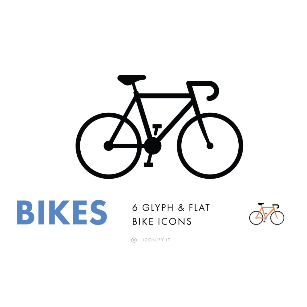 Bike (10 Outline Icons) – MasterBundles