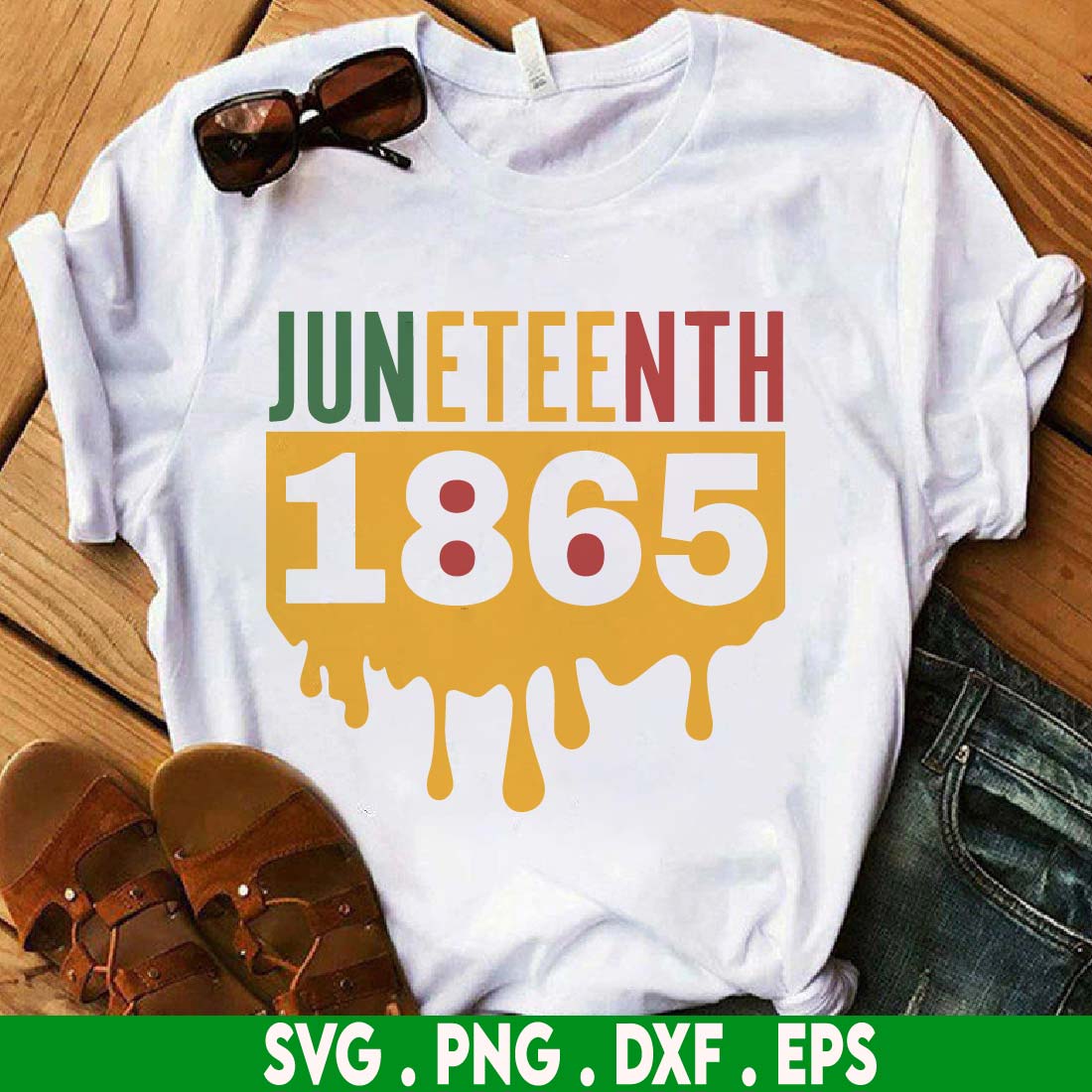 Juneteen PNG Design cover image.