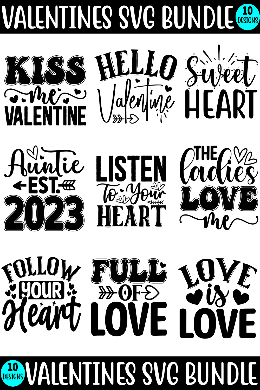 Valentines Bundle - Pinterest.