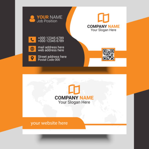 Creative Modern Professional Business Card Template main cover.