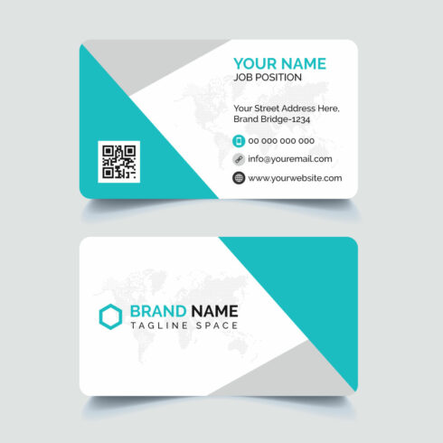 Corporate Business Card Design preview.