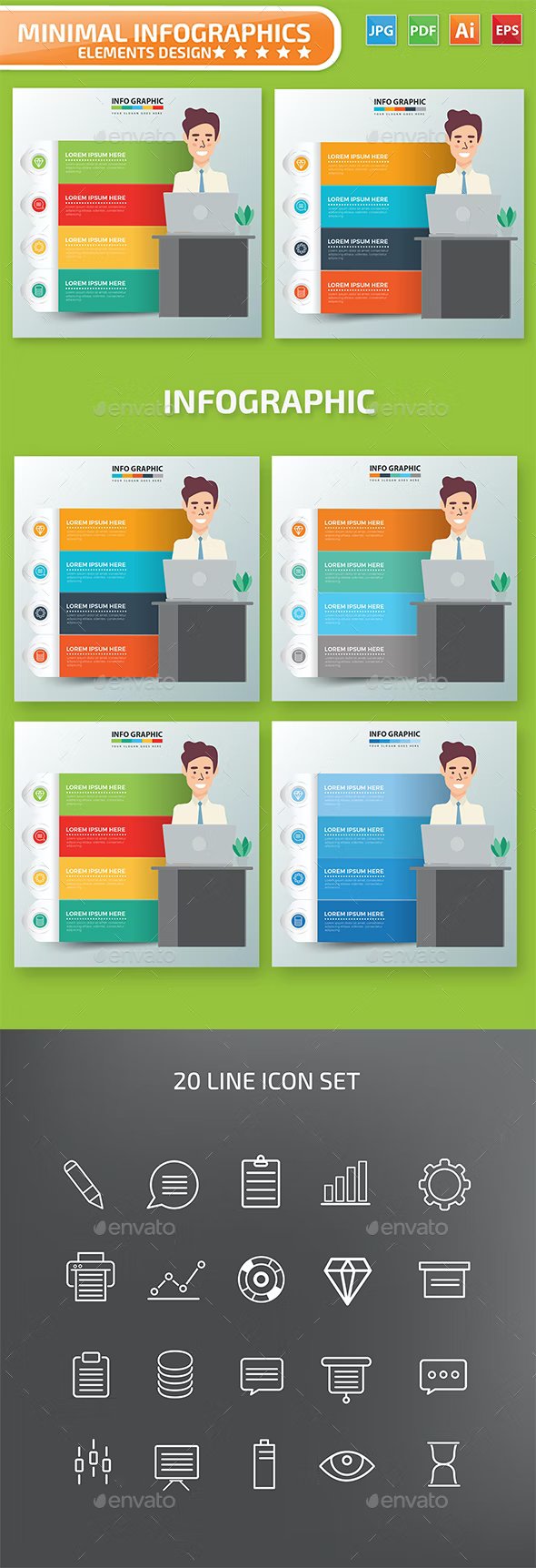 businessman infographics 313