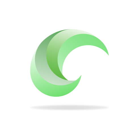 C Letter Logo Design and Illustration cover image.
