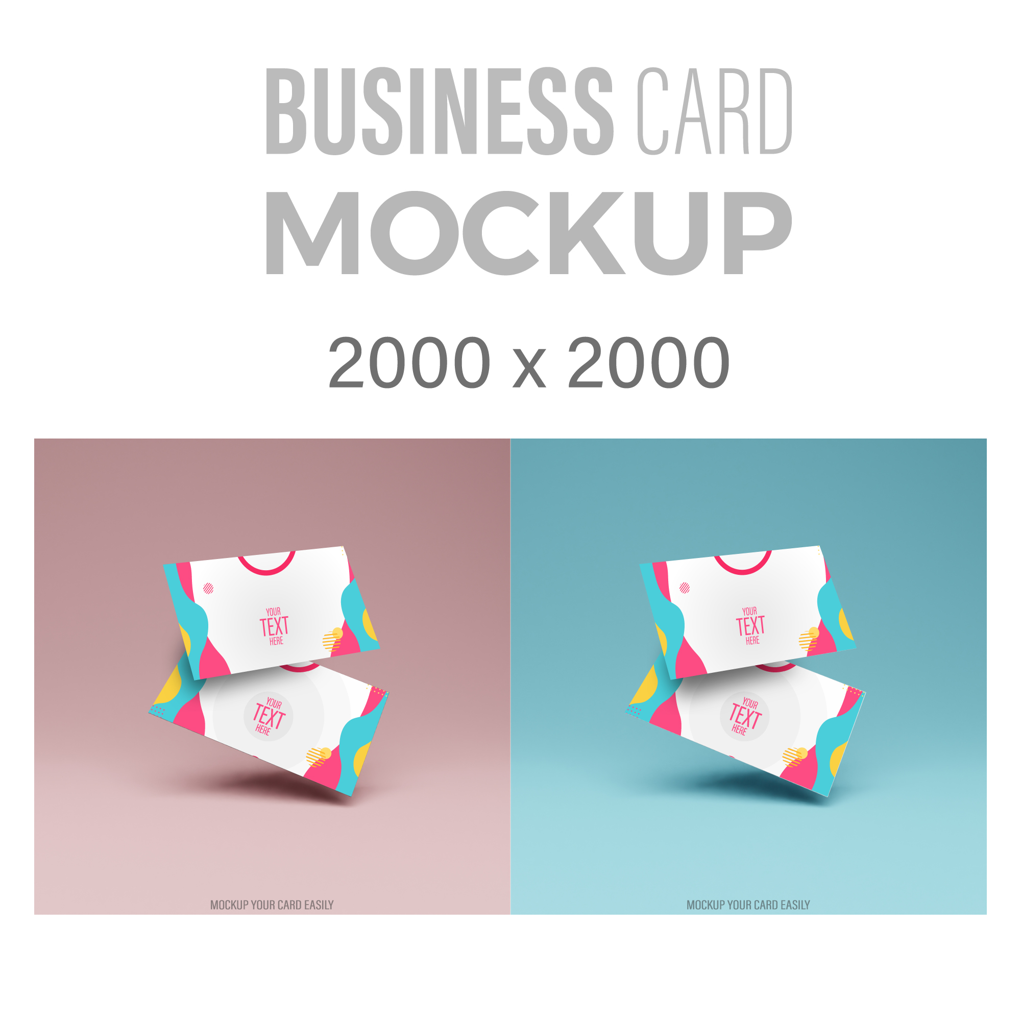 Business Card Mockup main cover