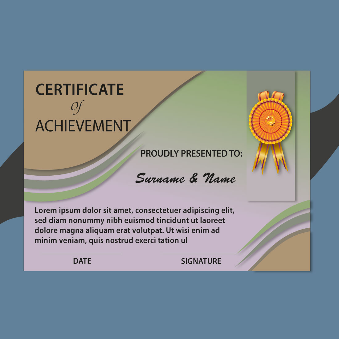Certificate for Courses and Events cover image.