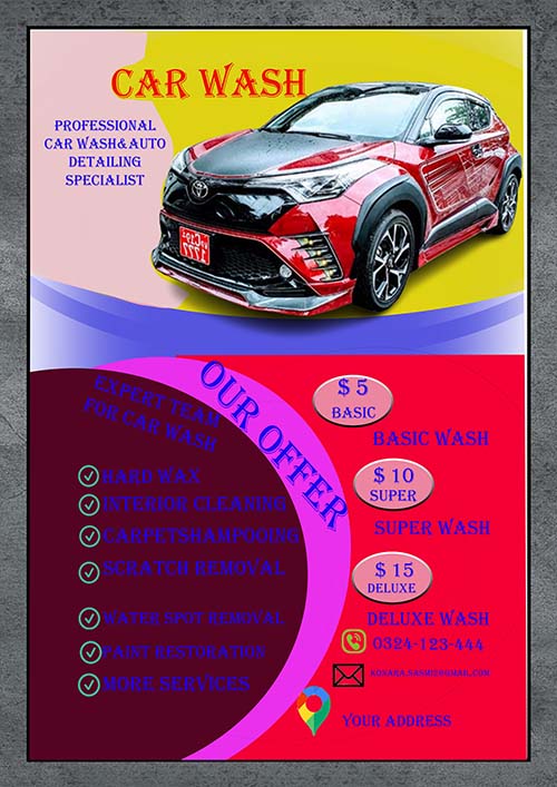 chandana car wash front 436