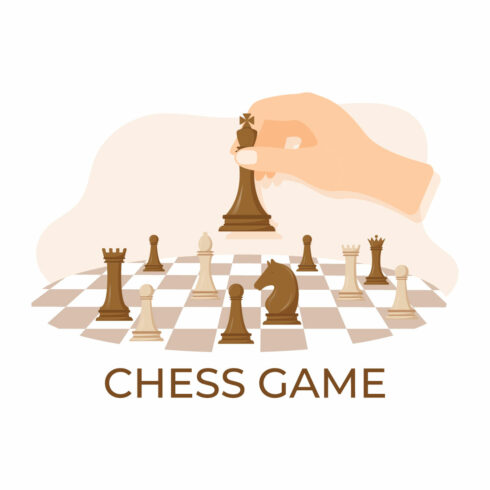 11 Chess Board Game Illustration main cover.