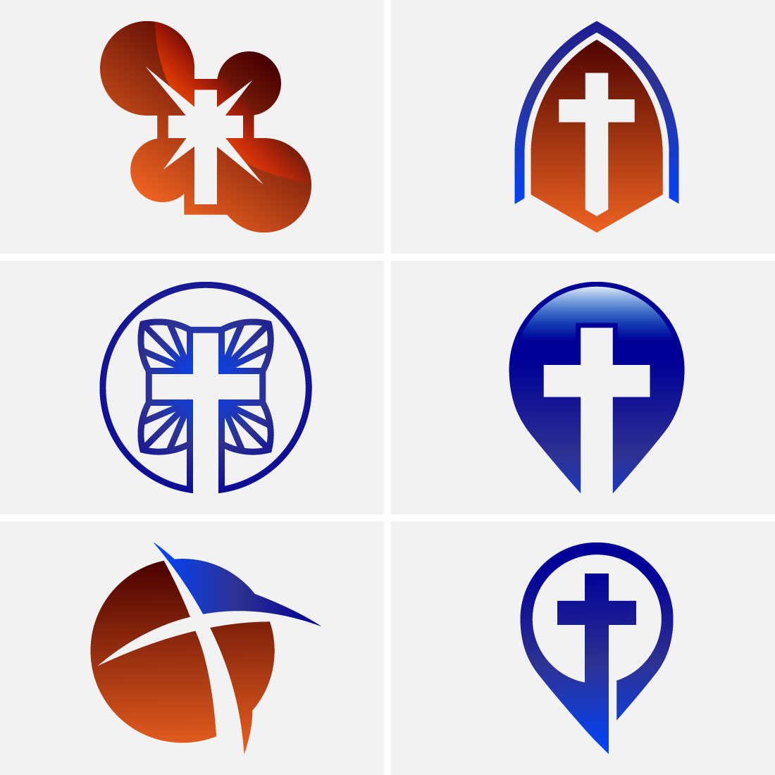 Church Logo Design Vector Illustration cover