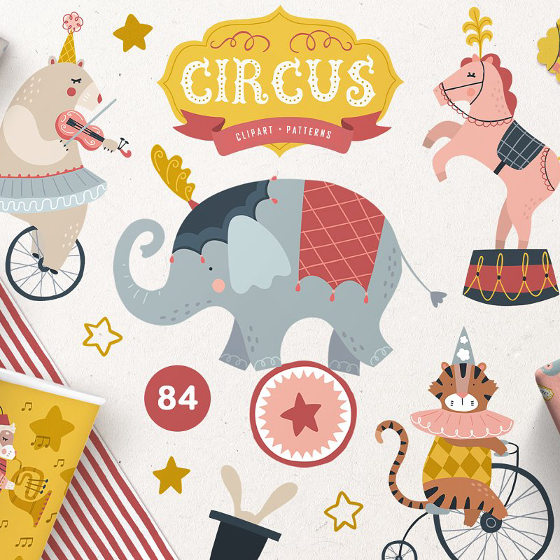 Circus animals main image preview.
