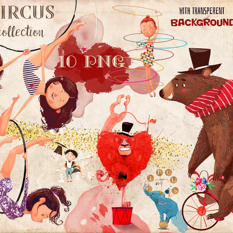 circus collection main image preview. 938