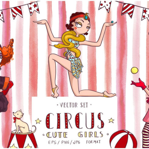 Circus Cute Girls Collection.