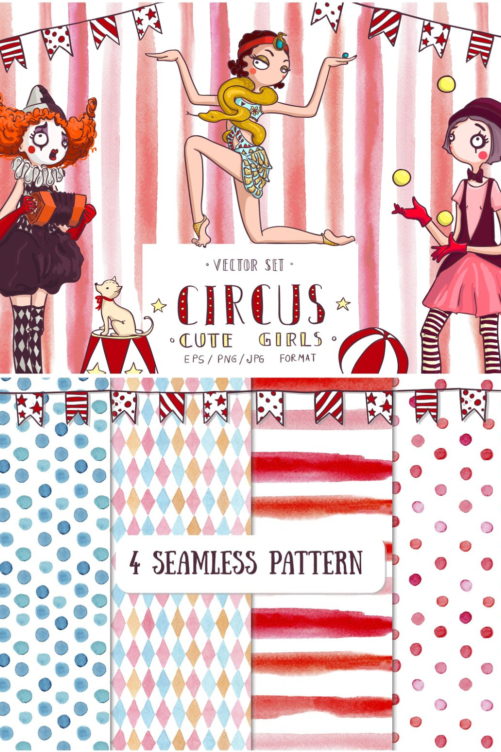 Circus Cute Girls Collection - Pinterest.