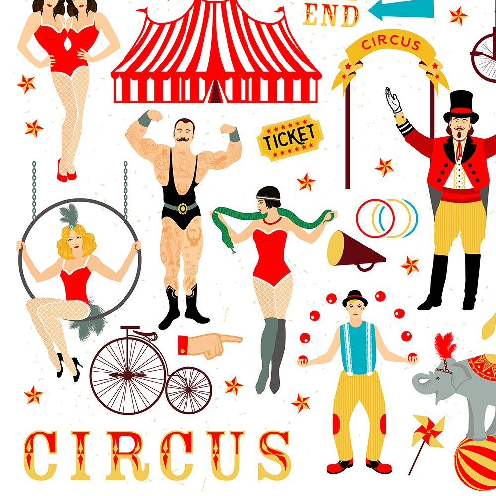 Circus collection.