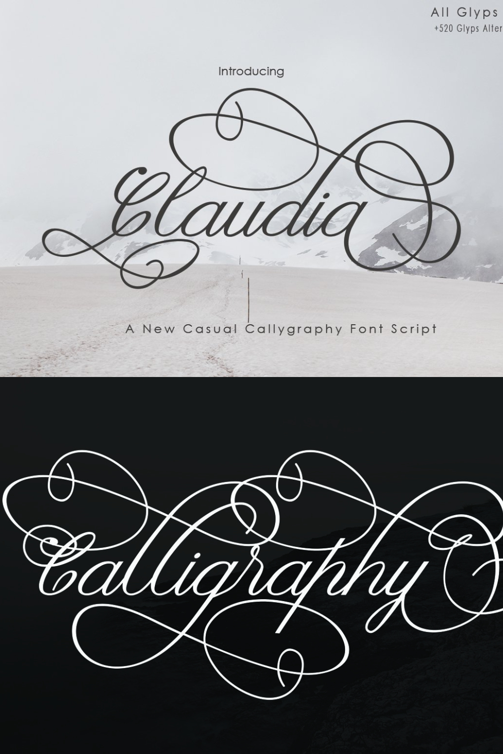 Claudia Calligraphy - Pinterest.
