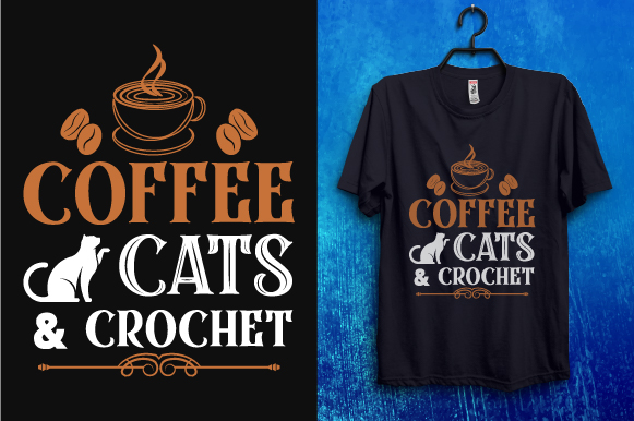 coffee cats crochet 210