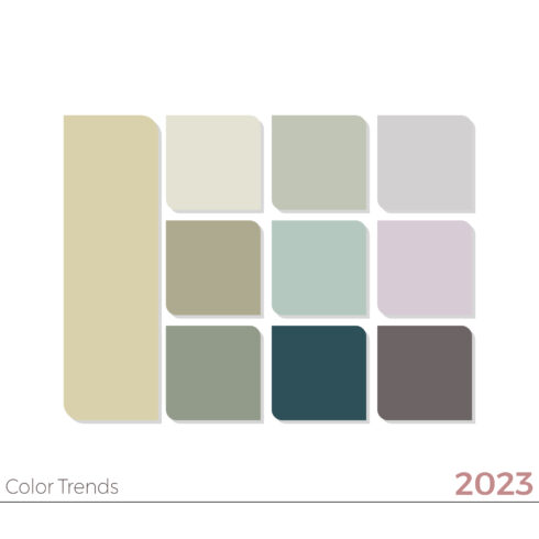 10+ Vintage Color Palette main cover.