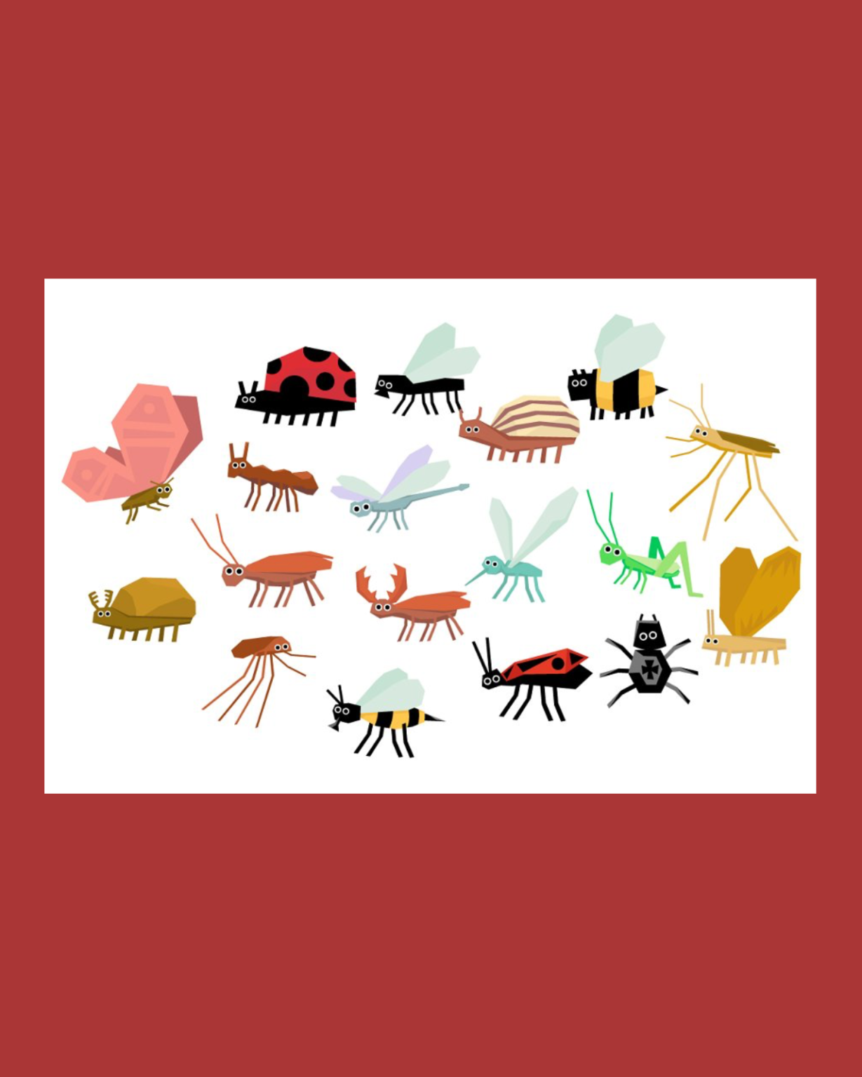 Collection Of Insects Cartoon – MasterBundles