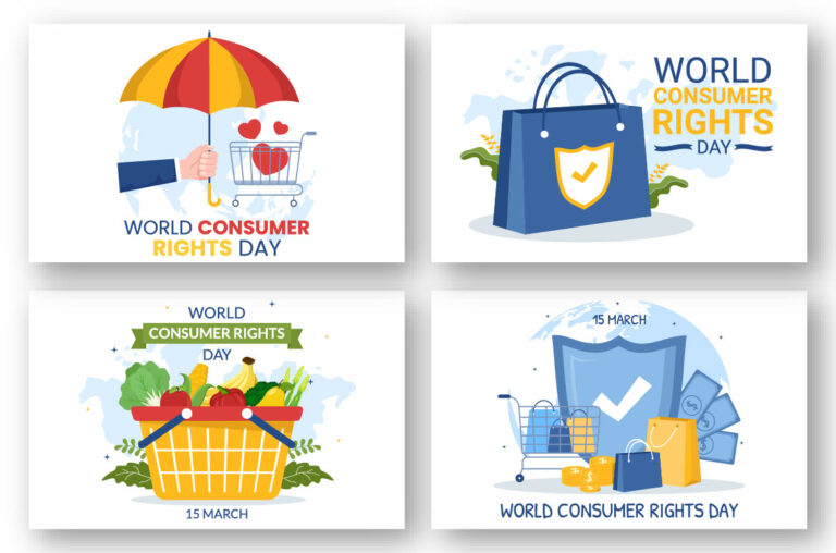 Consumer Rights Day Chart 15 World Consumer Rights Day Illustration - MasterBundles
