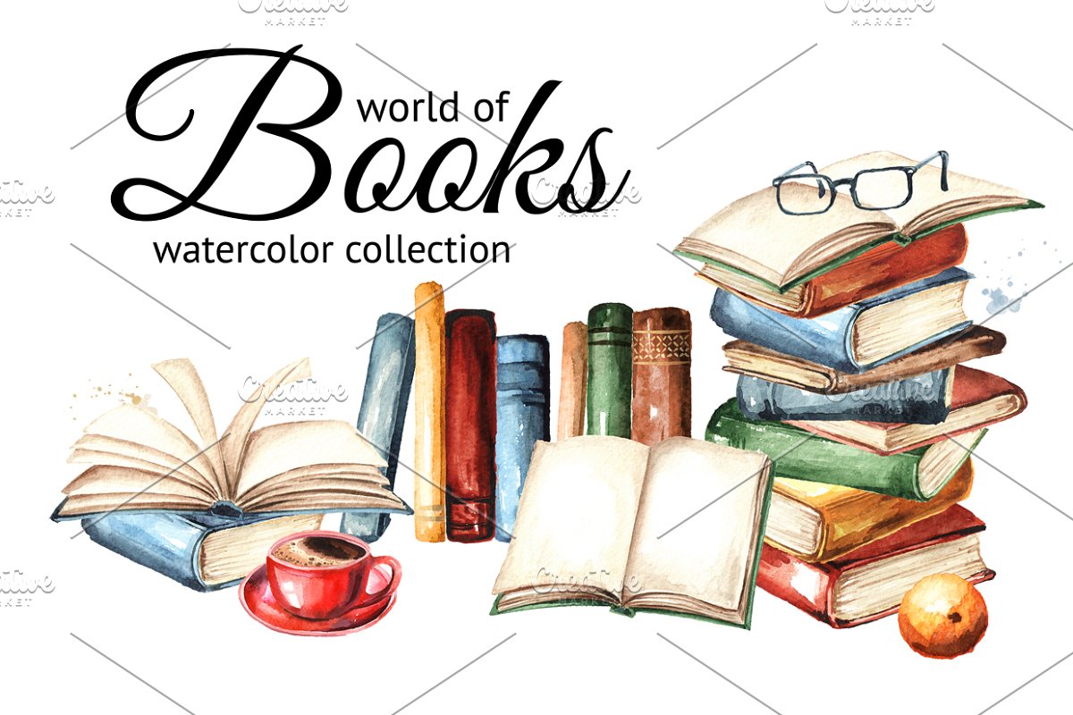 Cover image of World Of Books. Watercolor Set.