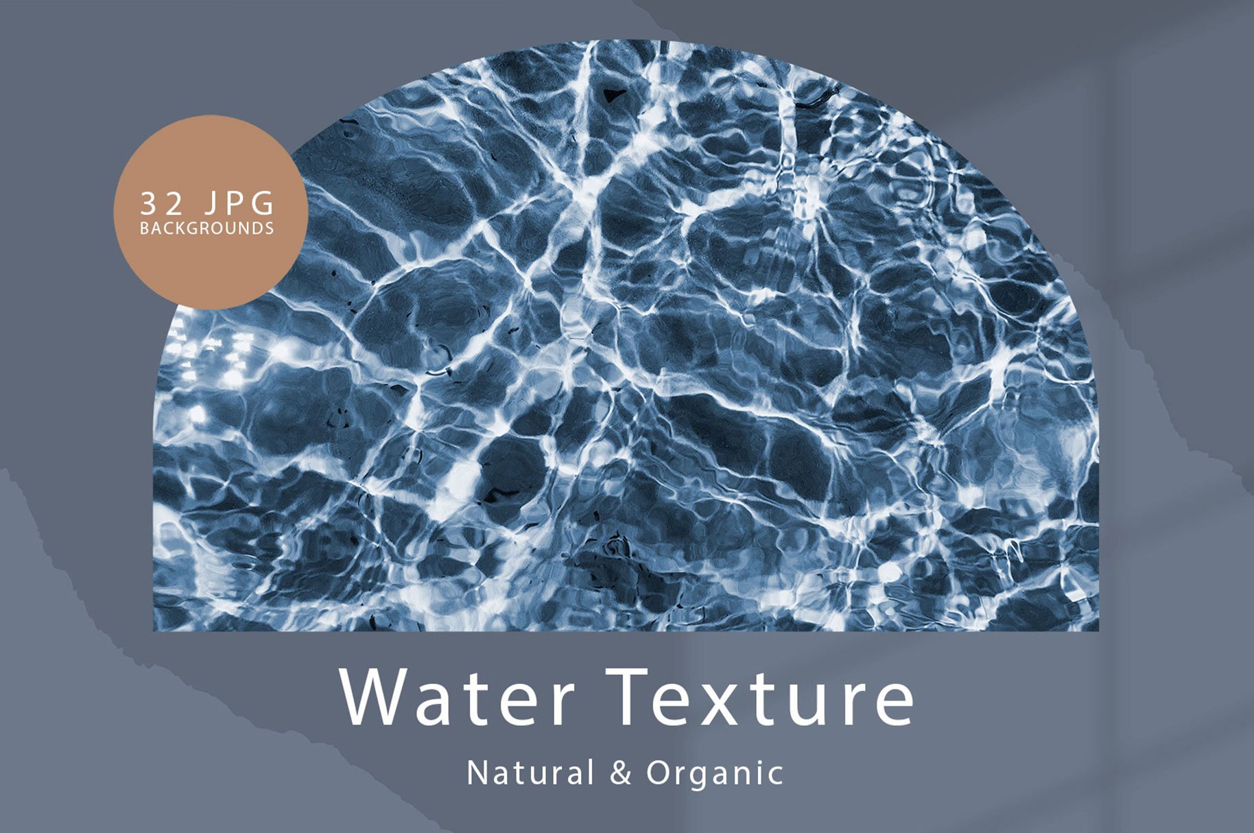 Cover image of Water Ripples Texture.