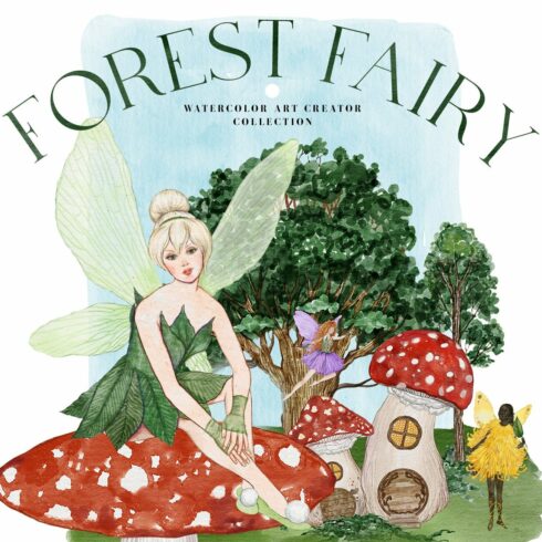Fairytale Forest Watercolor Creator.