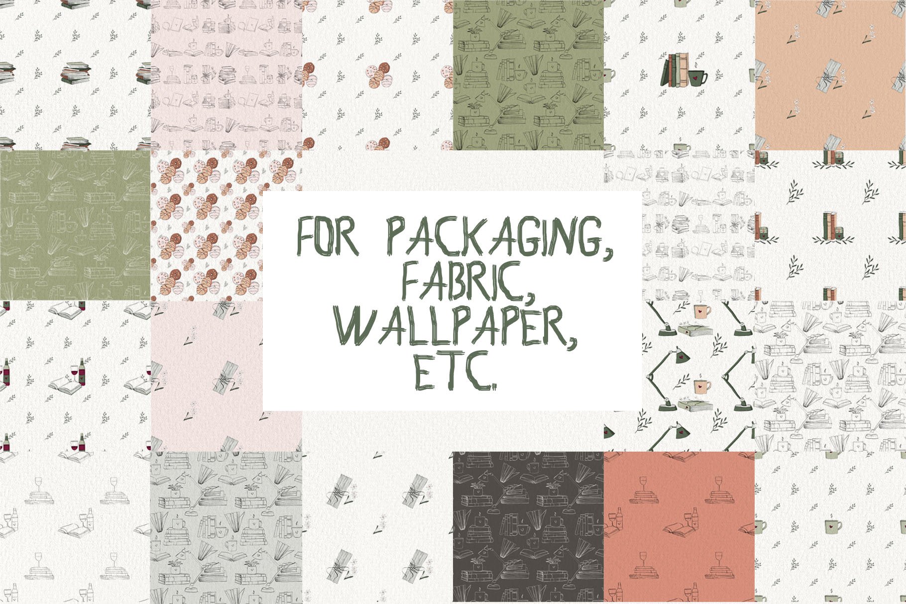 Perfect for packaging, fabric, wallpaper etc.