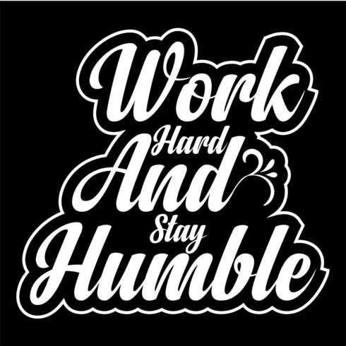 Motivational Typography T-Shirt Design main cover.