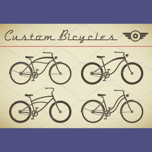 Custom criuser bicycle set main image preview.