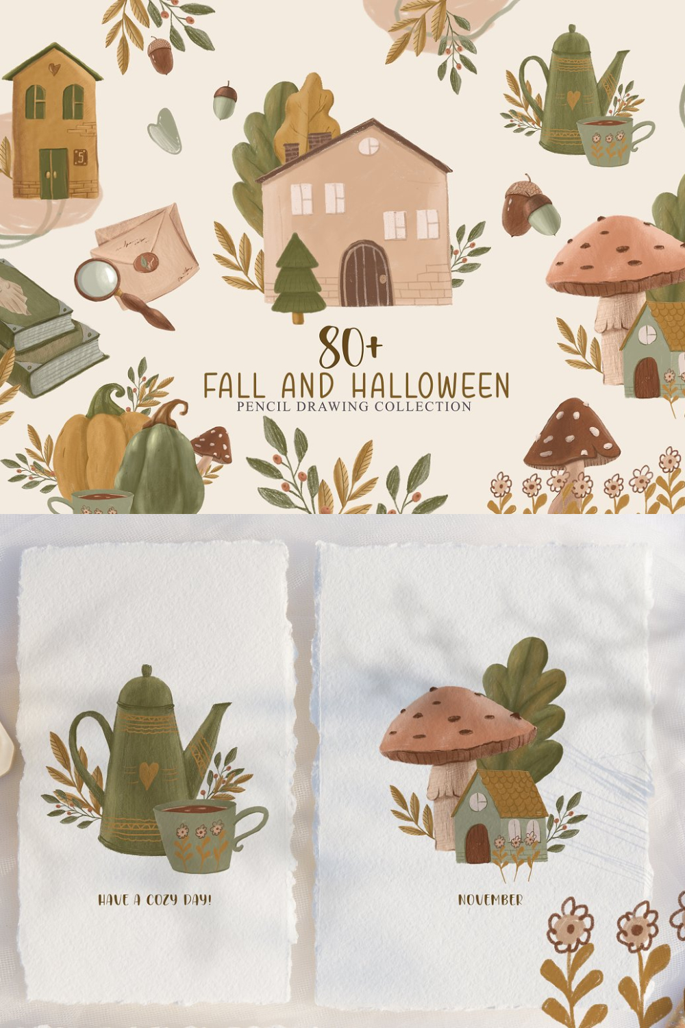 Cute Fall And Thanksgiving Clipart - Pinterest.